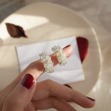 Load image into Gallery viewer, A Iceberg Crystal Dream C Shape Crystal Rhinestone Earring Jewelry