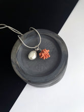Load image into Gallery viewer, Necklace "Nightingale and the Rose" Art Craft Jewelry