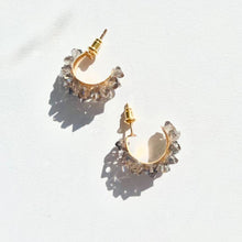 Load image into Gallery viewer, A Iceberg Crystal Dream C Shape Crystal Rhinestone Earring Jewelry