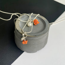 Load image into Gallery viewer, Necklace &quot;Nightingale and the Rose&quot;  Art Craft Jewelry
