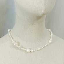 Load image into Gallery viewer, Baroque Pearl Necklace - Handmade Jewelry

